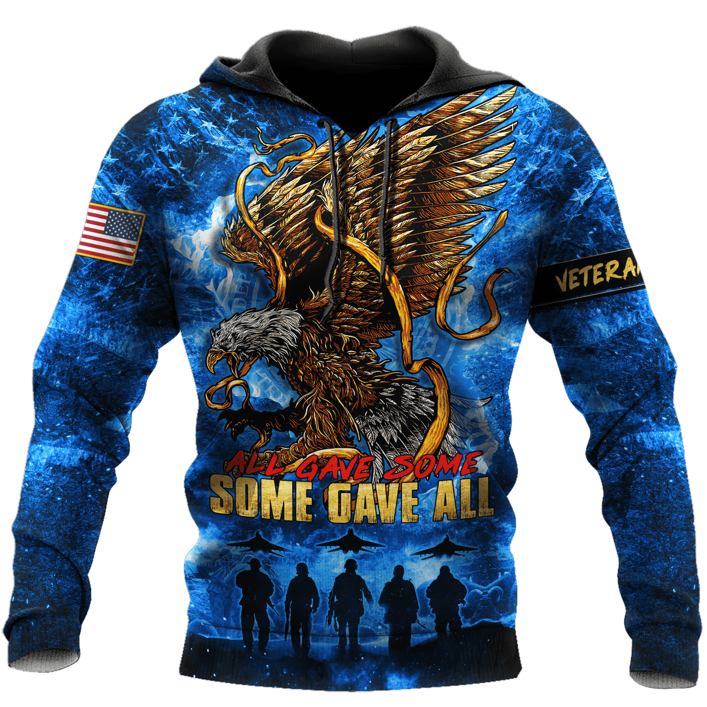 US Veteran - All Gave Some Some Gave All Unisex Shirts MON30082202-VET , Gifts for veterans