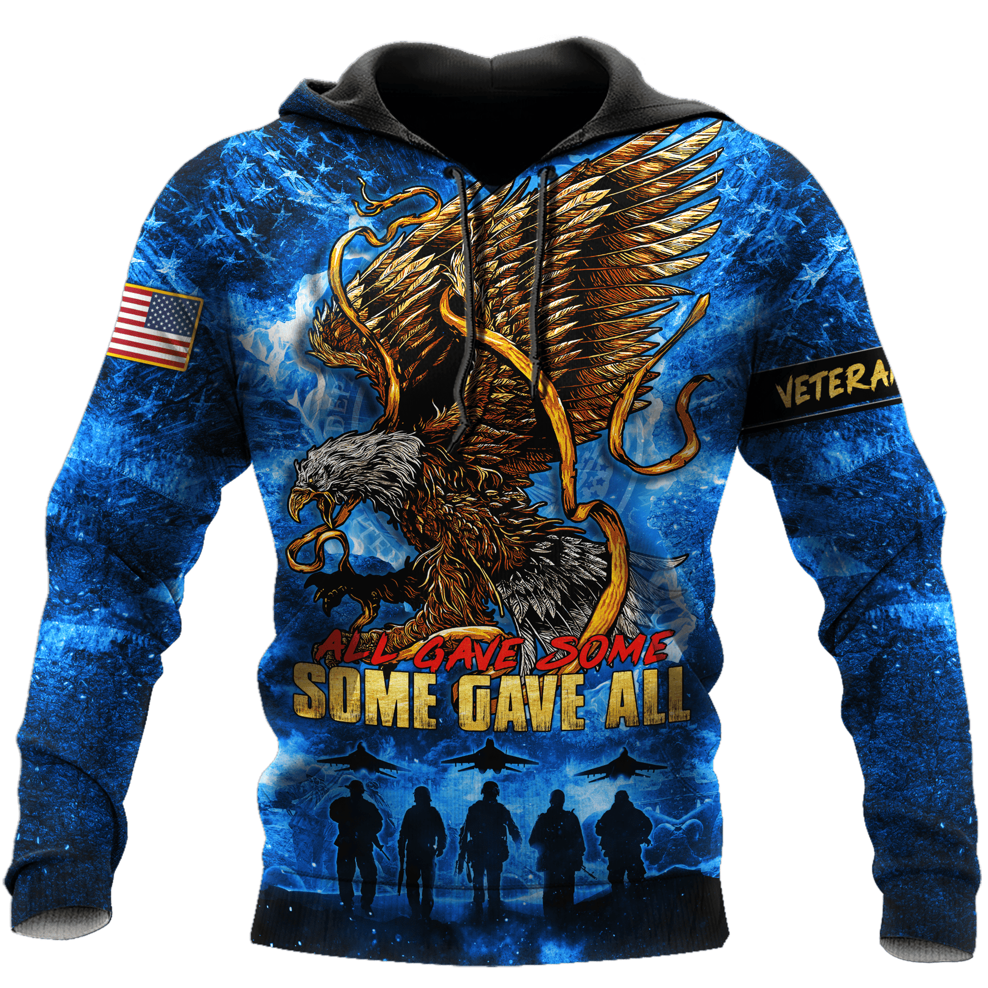 US Veteran - All Gave Some Some Gave All Unisex Shirts MON30082202-VET , Gifts for veterans