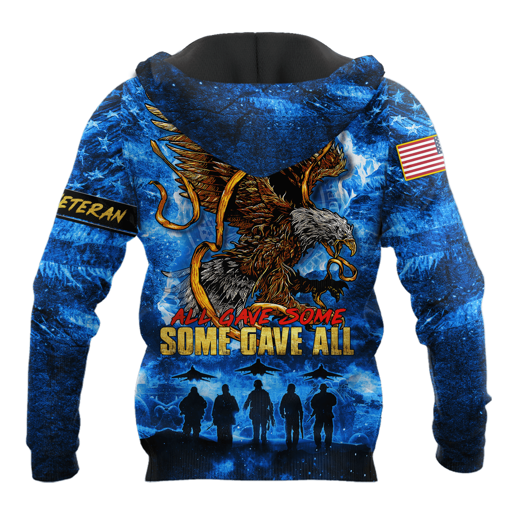 US Veteran - All Gave Some Some Gave All Unisex Shirts MON30082202-VET , Gifts for veterans