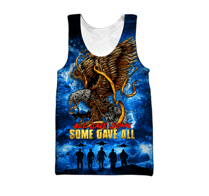 US Veteran - All Gave Some Some Gave All Unisex Shirts MON30082202-VET , Gifts for veterans