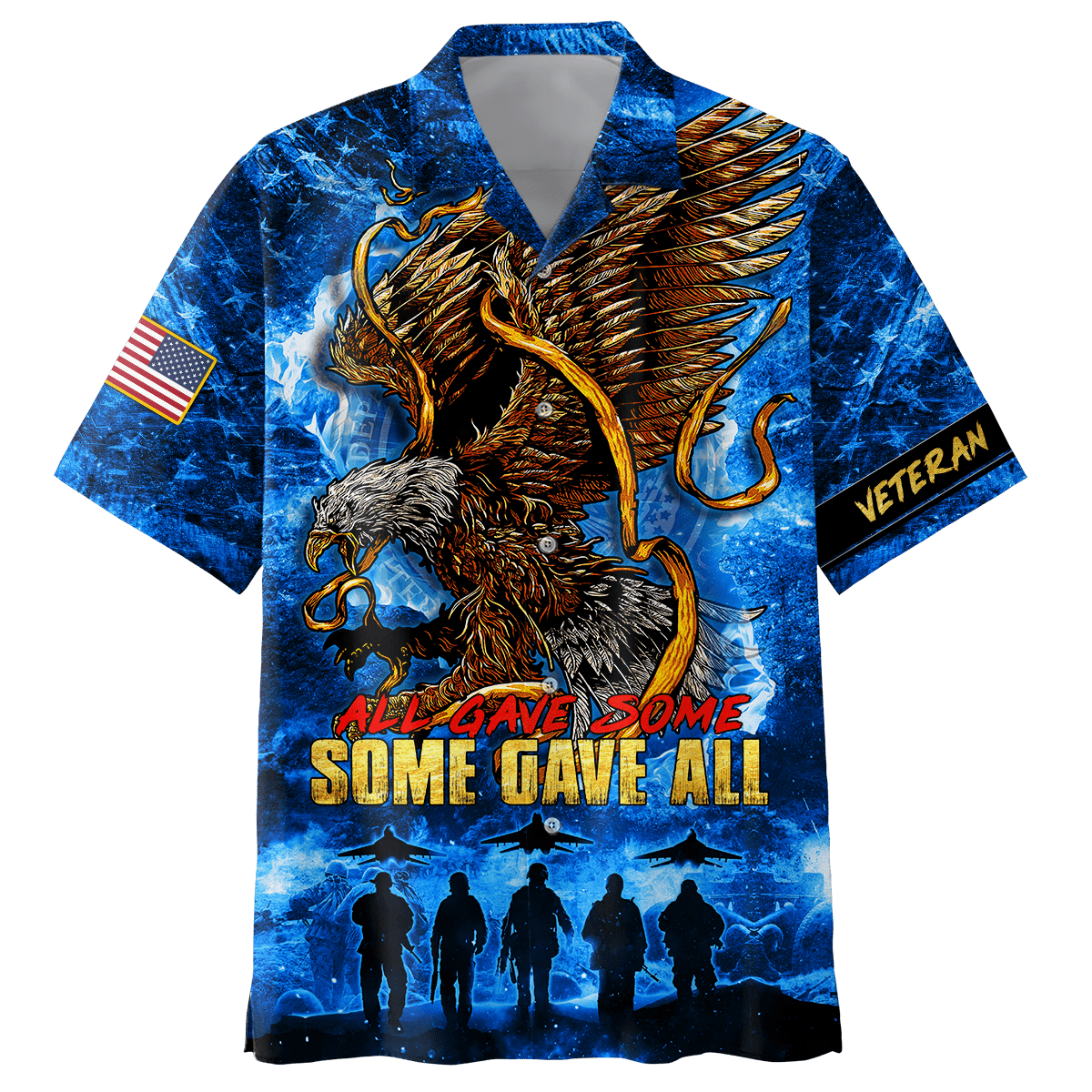 US Veteran - All Gave Some Some Gave All Unisex Shirts MON30082202-VET , Gifts for veterans