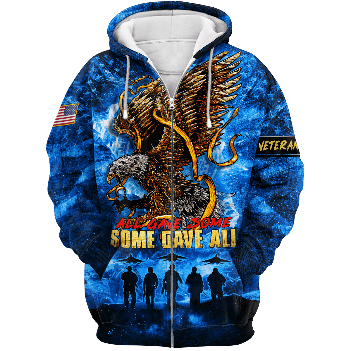 US Veteran - All Gave Some Some Gave All Unisex Shirts MON30082202-VET , Gifts for veterans