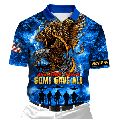 US Veteran - All Gave Some Some Gave All Unisex Shirts MON30082202-VET , Gifts for veterans