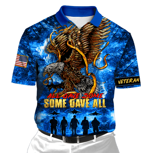 US Veteran - All Gave Some Some Gave All Unisex Shirts MON30082202-VET , Gifts for veterans
