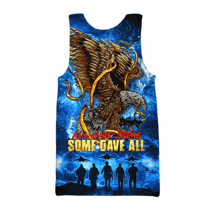 US Veteran - All Gave Some Some Gave All Unisex Shirts MON30082202-VET , Gifts for veterans