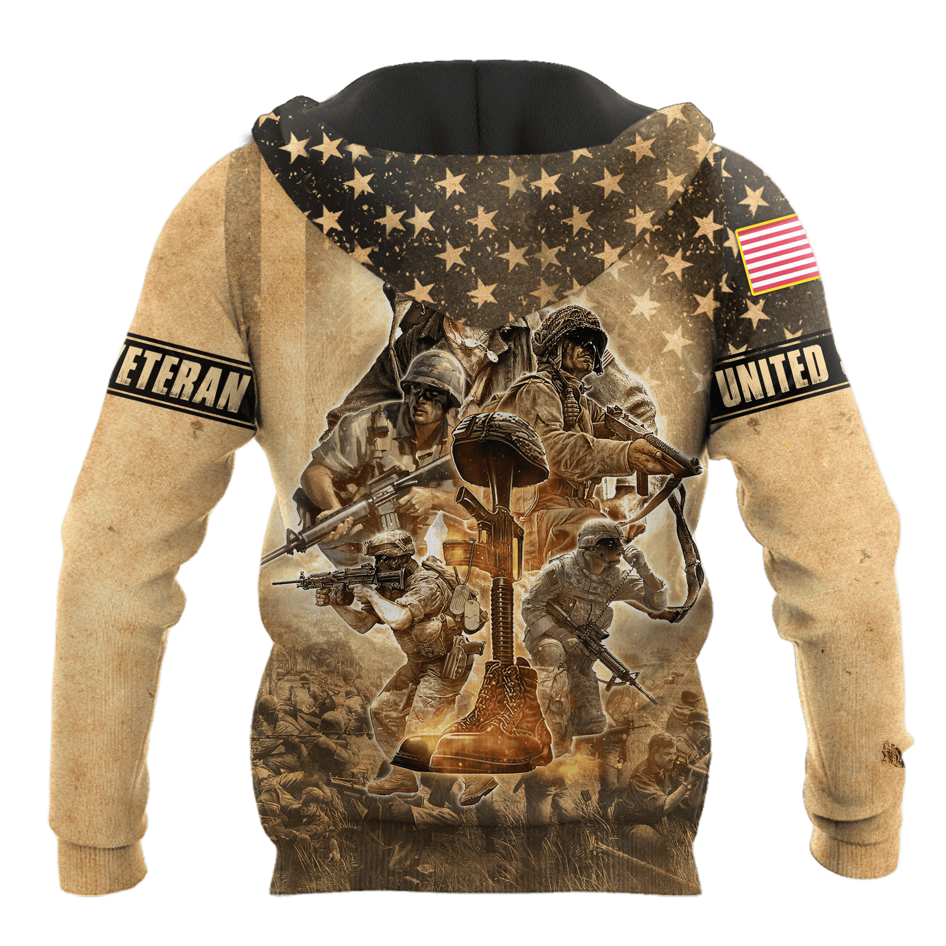 US Veteran - Home Of The Free Because Of The Brave Unisex Shirts MON30082201-VET , Gifts for veterans