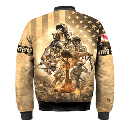 US Veteran - Home Of The Free Because Of The Brave Unisex Shirts MON30082201-VET , Gifts for veterans