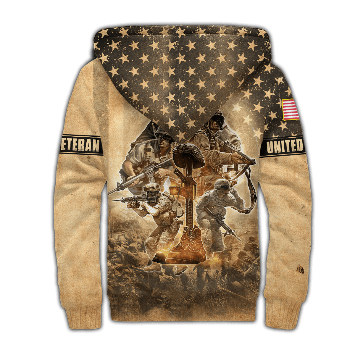 US Veteran - Home Of The Free Because Of The Brave Unisex Shirts MON30082201-VET , Gifts for veterans