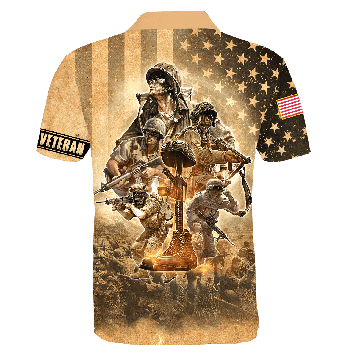 US Veteran - Home Of The Free Because Of The Brave Unisex Shirts MON30082201-VET , Gifts for veterans