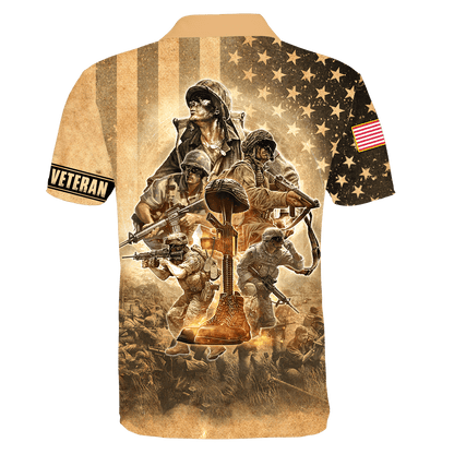 US Veteran - Home Of The Free Because Of The Brave Unisex Shirts MON30082201-VET , Gifts for veterans