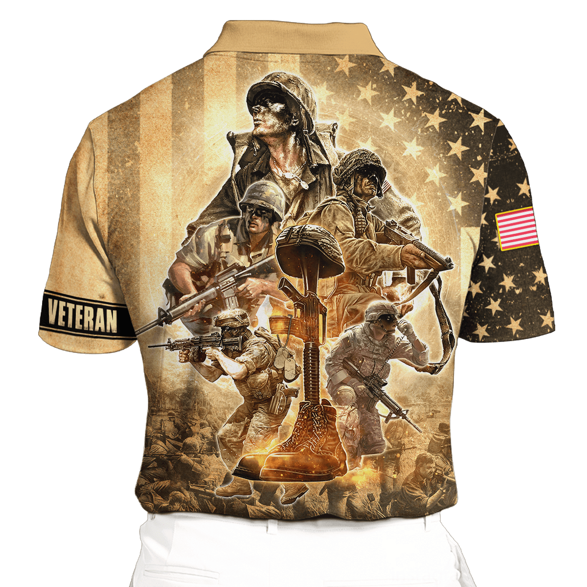 US Veteran - Home Of The Free Because Of The Brave Unisex Shirts MON30082201-VET , Gifts for veterans