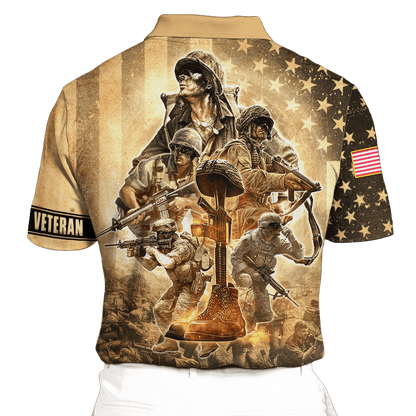 US Veteran - Home Of The Free Because Of The Brave Unisex Shirts MON30082201-VET , Gifts for veterans