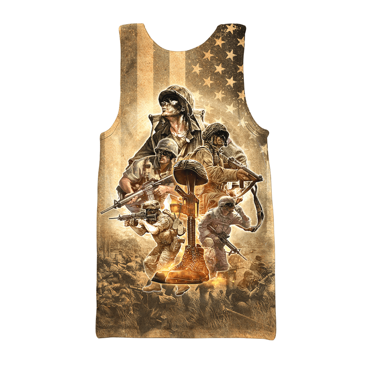 US Veteran - Home Of The Free Because Of The Brave Unisex Shirts MON30082201-VET , Gifts for veterans