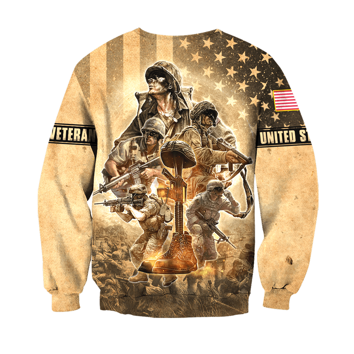 US Veteran - Home Of The Free Because Of The Brave Unisex Shirts MON30082201-VET , Gifts for veterans