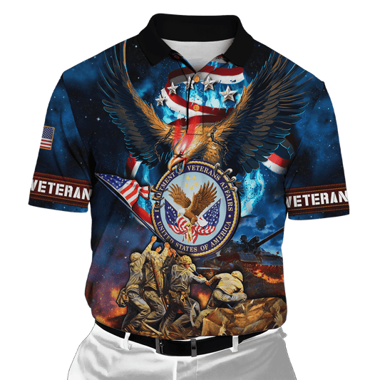 US Veteran - Raising The Flag On Iwo Jima Unisex Shirts MH12092202 - VET , Gifts for veterans