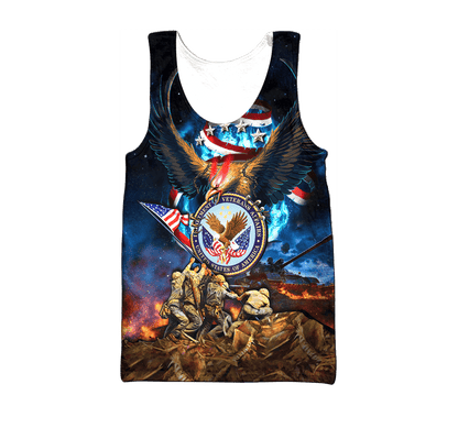 US Veteran - Raising The Flag On Iwo Jima Unisex Shirts MH12092202 - VET , Gifts for veterans