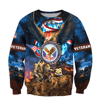 US Veteran - Raising The Flag On Iwo Jima Unisex Shirts MH12092202 - VET , Gifts for veterans