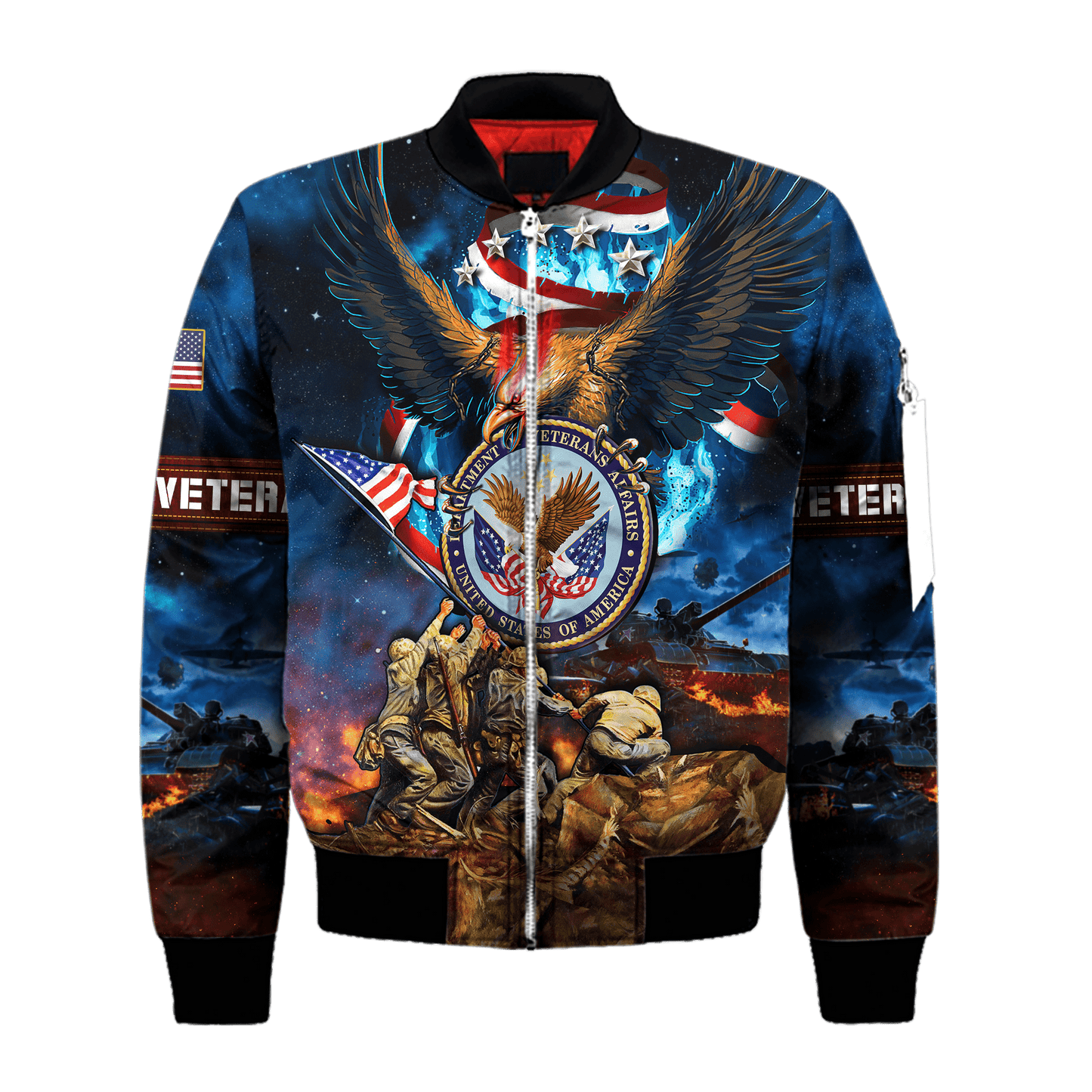 US Veteran - Raising The Flag On Iwo Jima Unisex Shirts MH12092202 - VET , Gifts for veterans