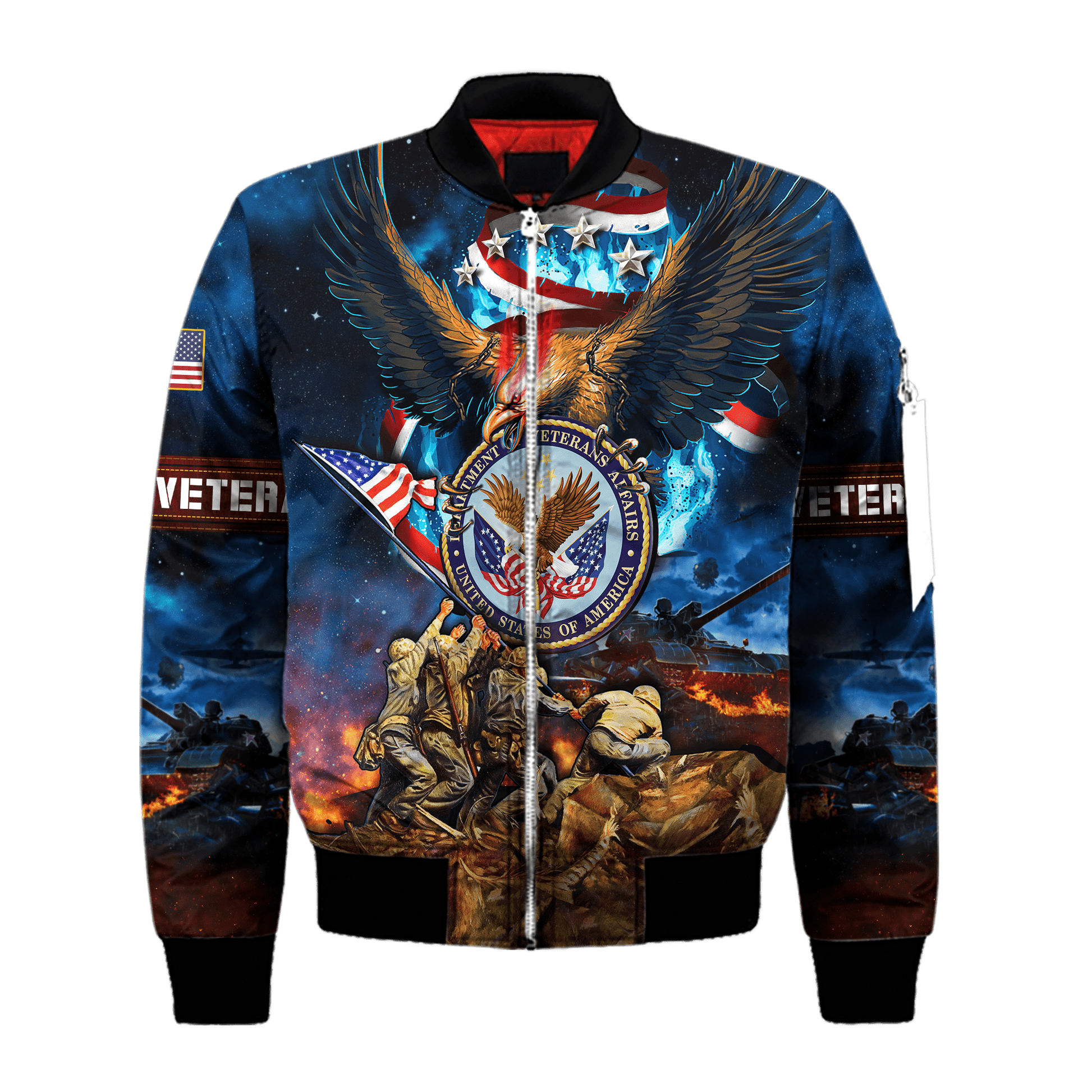 US Veteran - Raising The Flag On Iwo Jima Unisex Shirts MH12092202 - VET , Gifts for veterans