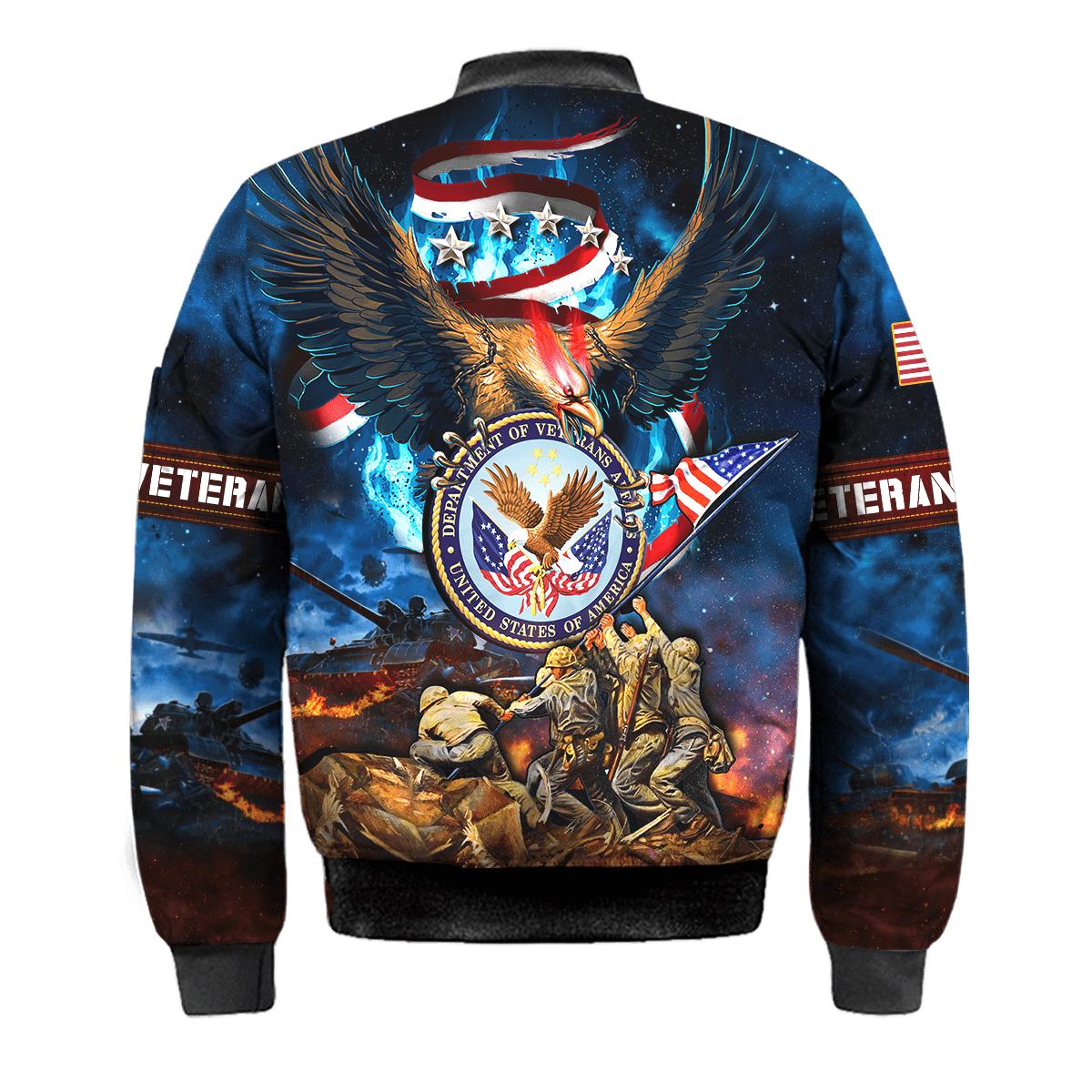 US Veteran - Raising The Flag On Iwo Jima Unisex Shirts MH12092202 - VET , Gifts for veterans