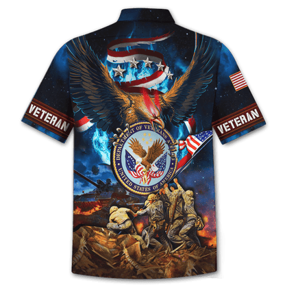 US Veteran - Raising The Flag On Iwo Jima Unisex Shirts MH12092202 - VET , Gifts for veterans