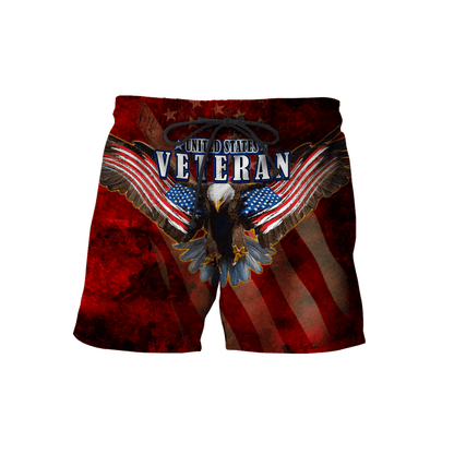US Veteran - Eagle With American Flag Honor The Fallen Unisex Shirts TT011001- VET , Gifts for veterans