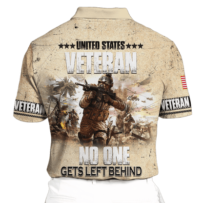 US Veteran - No One Gets Left Behind Unisex Shirts TT051001-VET , Gifts for veterans