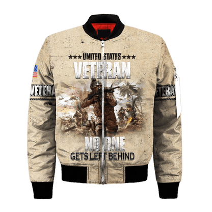 US Veteran - No One Gets Left Behind Unisex Shirts TT051001-VET , Gifts for veterans