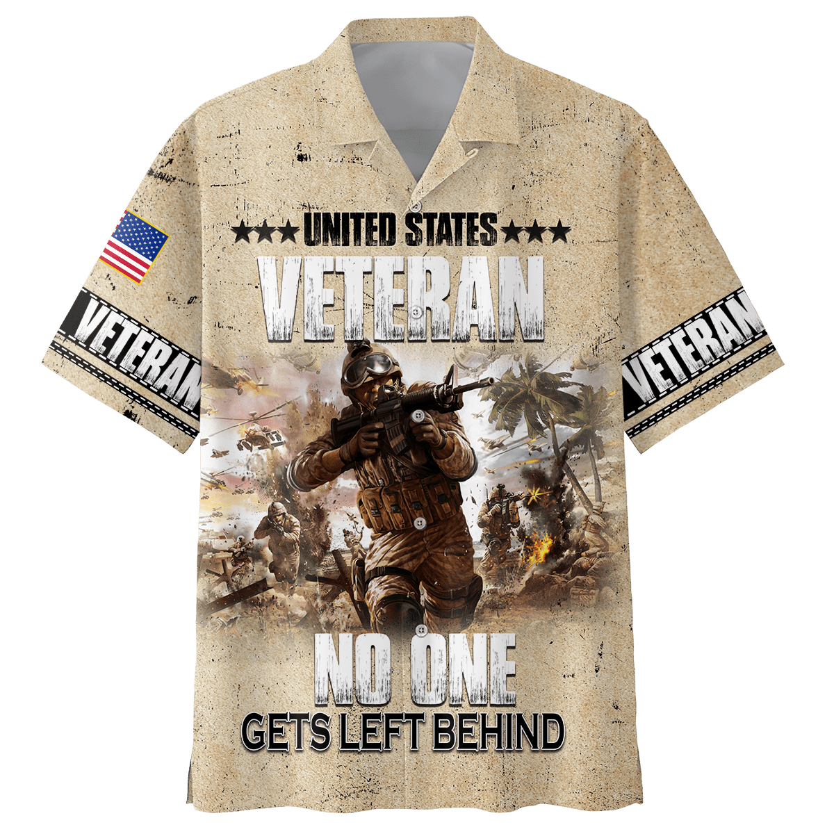 US Veteran - No One Gets Left Behind Unisex Shirts TT051001-VET , Gifts for veterans