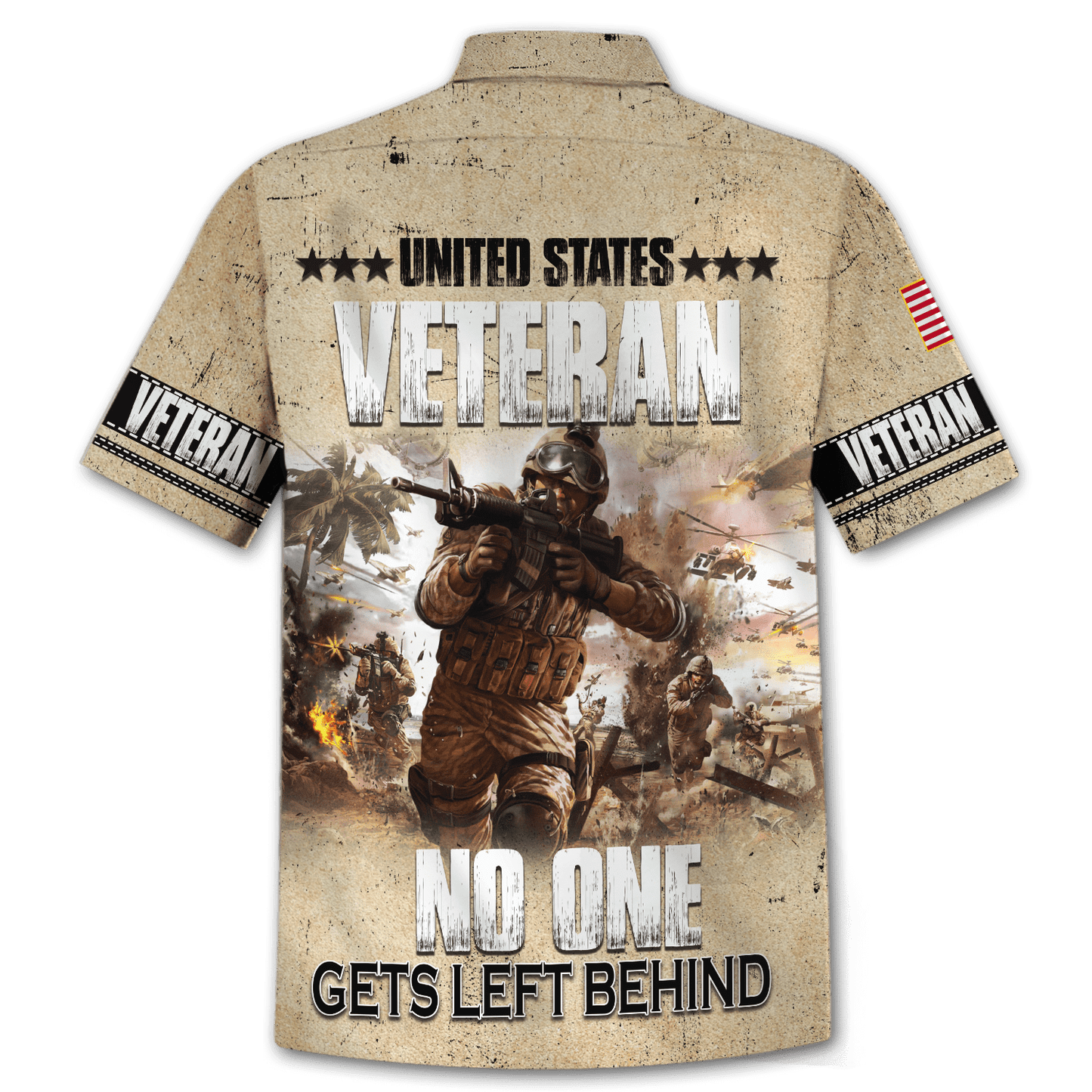 US Veteran - No One Gets Left Behind Unisex Shirts TT051001-VET , Gifts for veterans