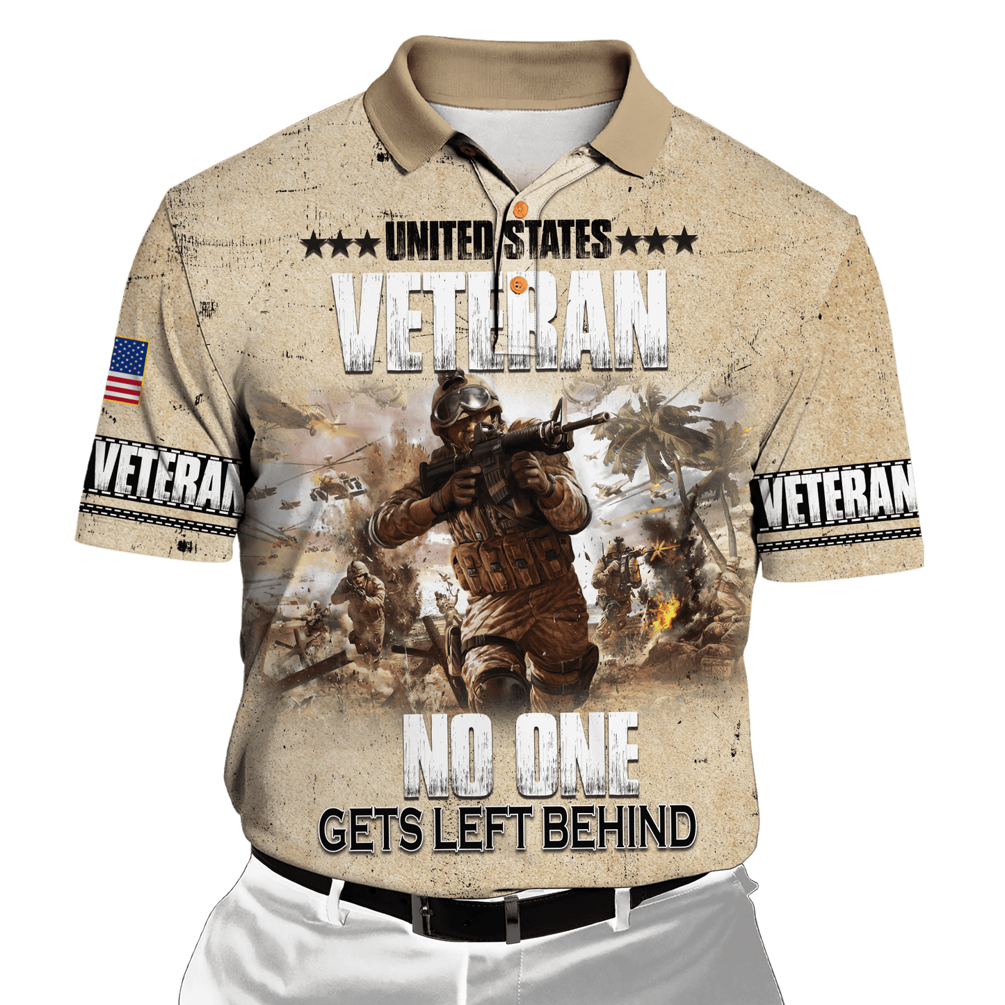 US Veteran - No One Gets Left Behind Unisex Shirts TT051001-VET , Gifts for veterans