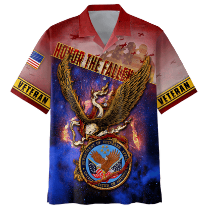 US Veteran - Flying Eagle Honor The Fallen Unisex Shirts TT300901-VET , Gifts for veterans