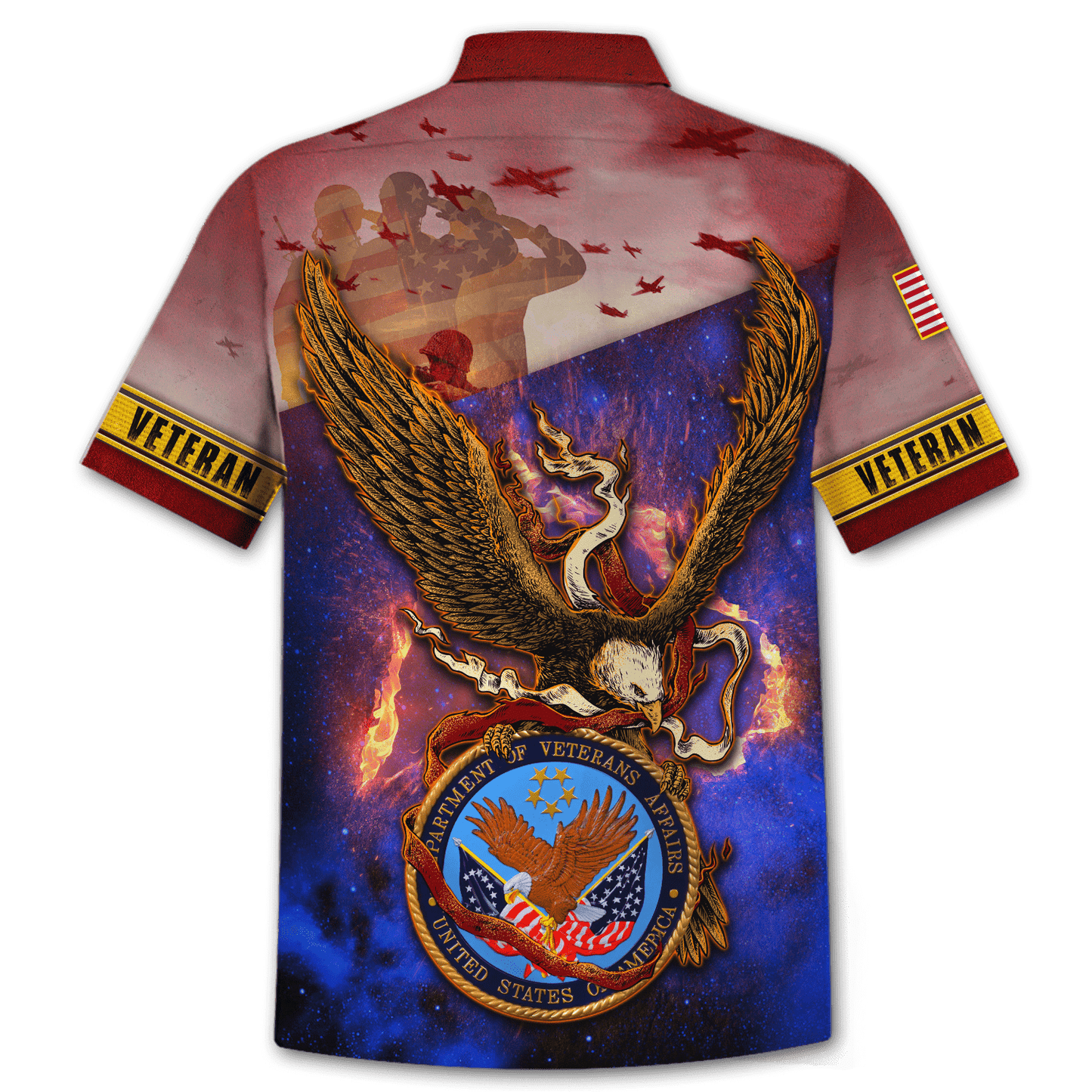 US Veteran - Flying Eagle Honor The Fallen Unisex Shirts TT300901-VET , Gifts for veterans