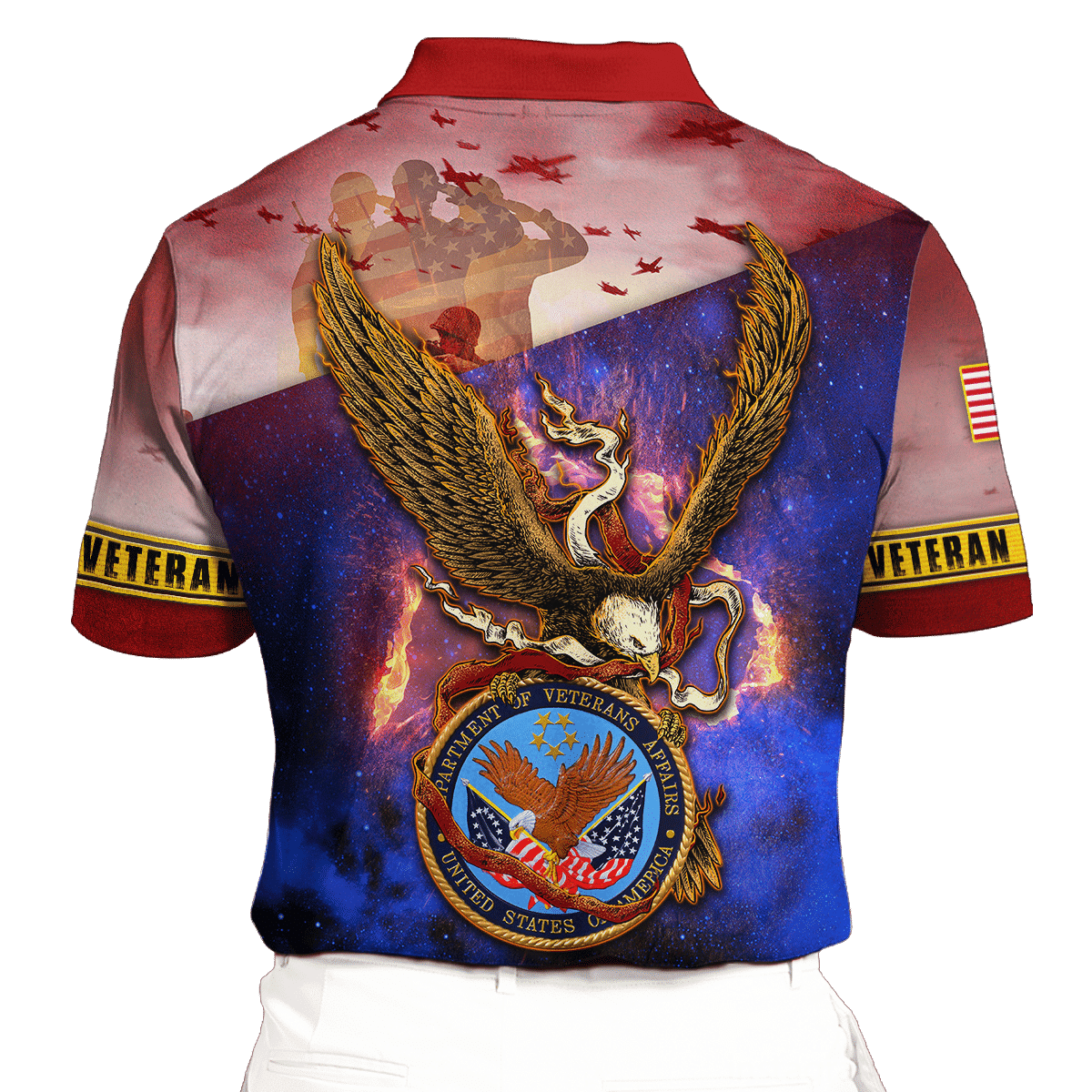 US Veteran - Flying Eagle Honor The Fallen Unisex Shirts TT300901-VET , Gifts for veterans