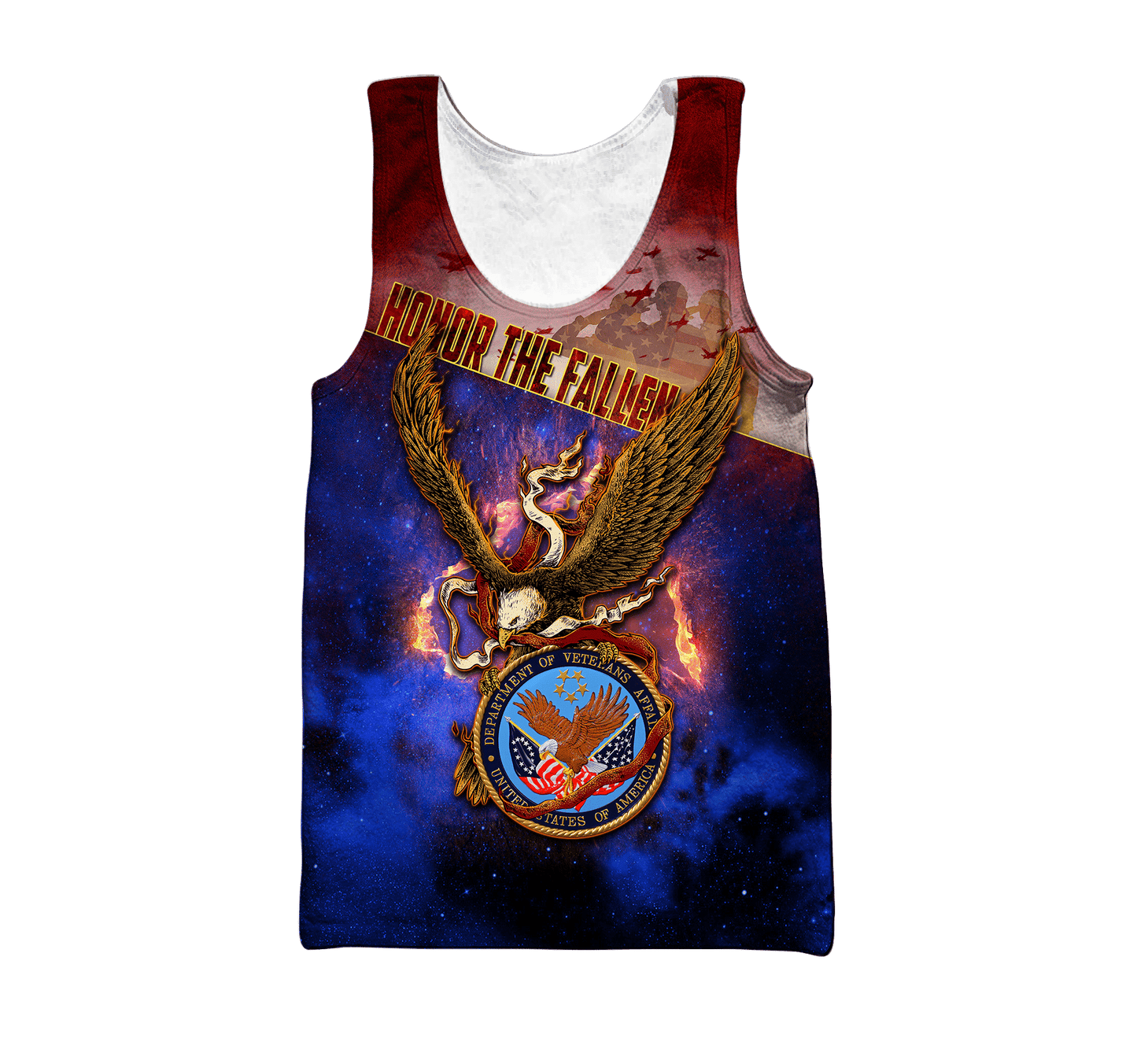US Veteran - Flying Eagle Honor The Fallen Unisex Shirts TT300901-VET , Gifts for veterans