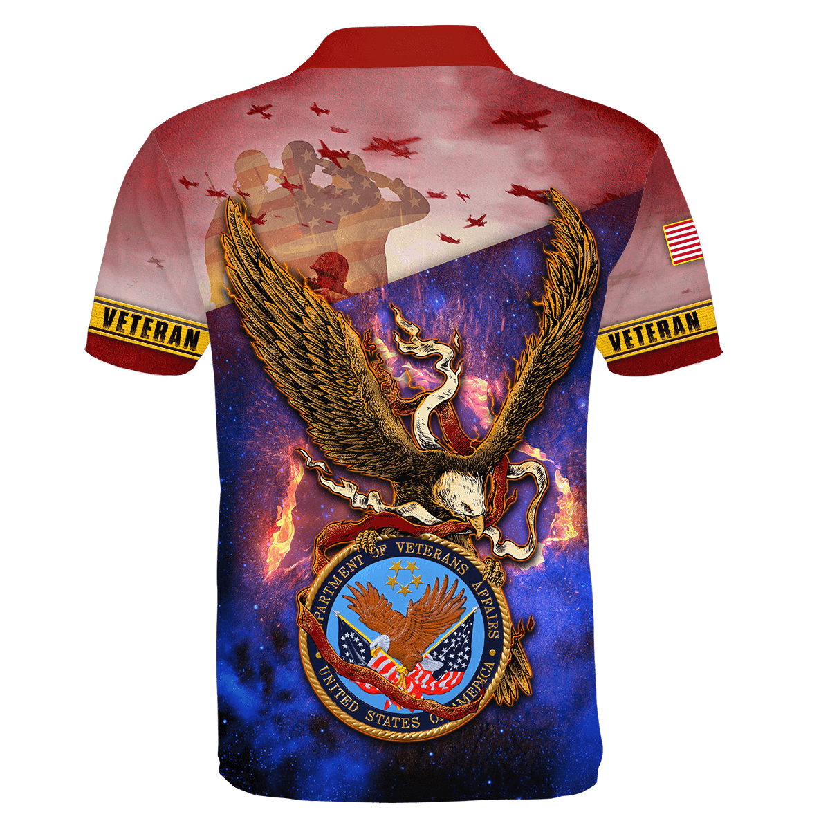 US Veteran - Flying Eagle Honor The Fallen Unisex Shirts TT300901-VET , Gifts for veterans