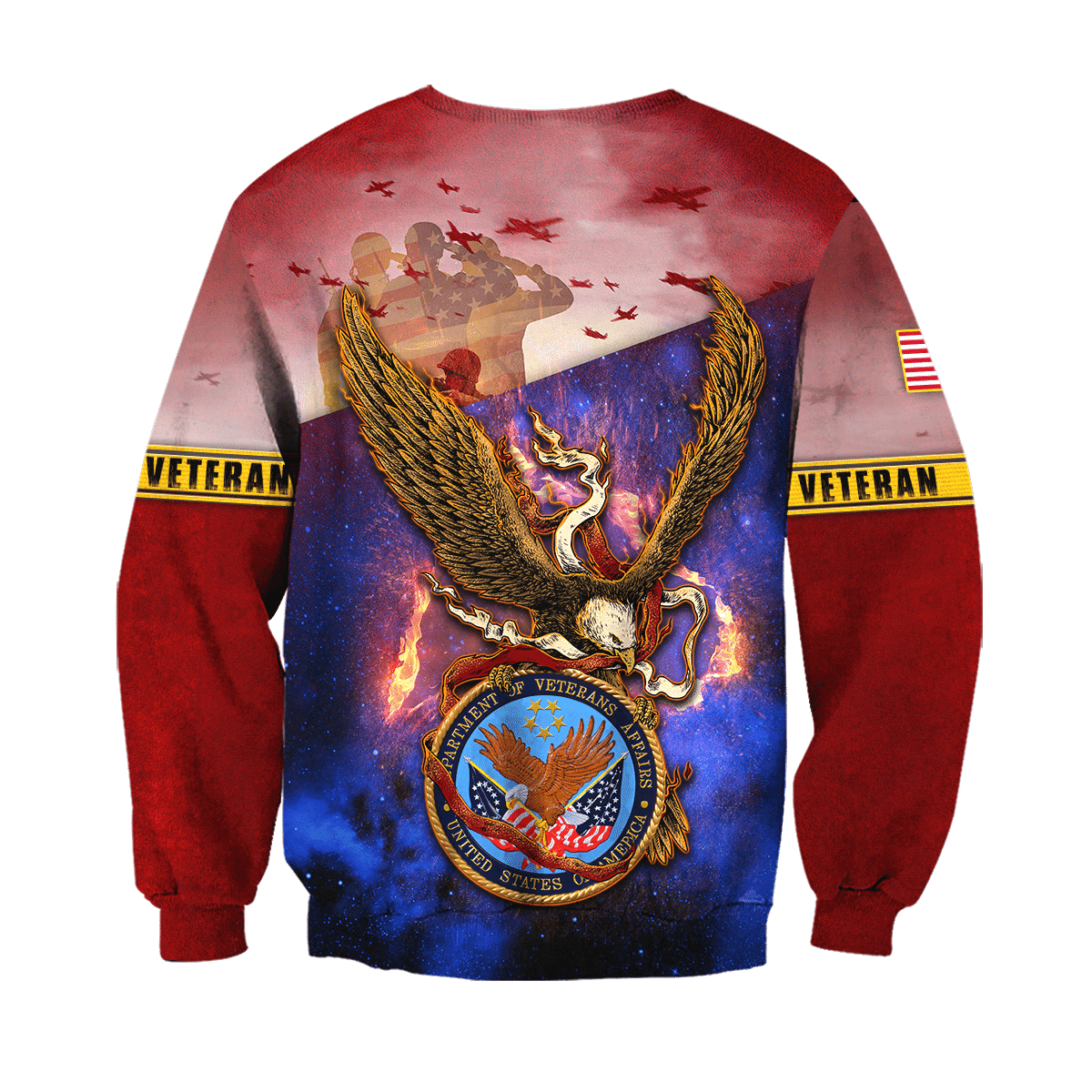 US Veteran - Flying Eagle Honor The Fallen Unisex Shirts TT300901-VET , Gifts for veterans