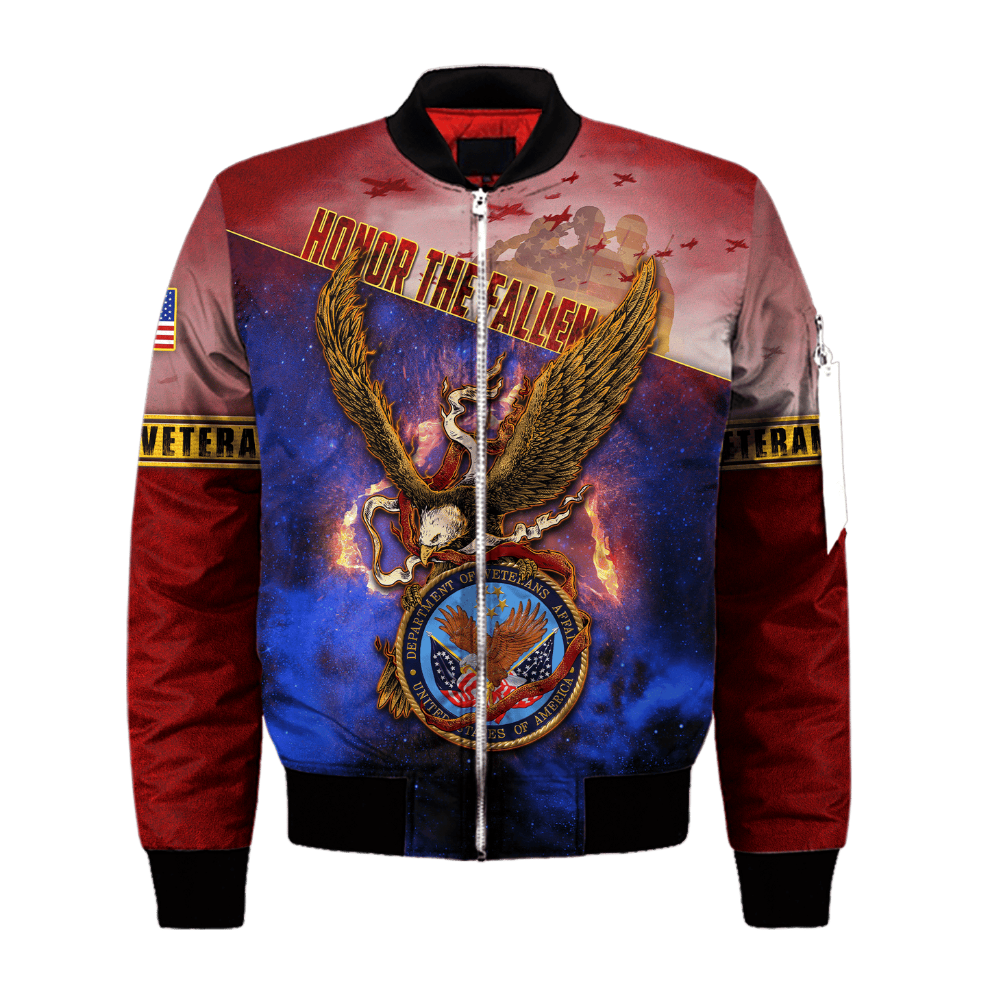 US Veteran - Flying Eagle Honor The Fallen Unisex Shirts TT300901-VET , Gifts for veterans