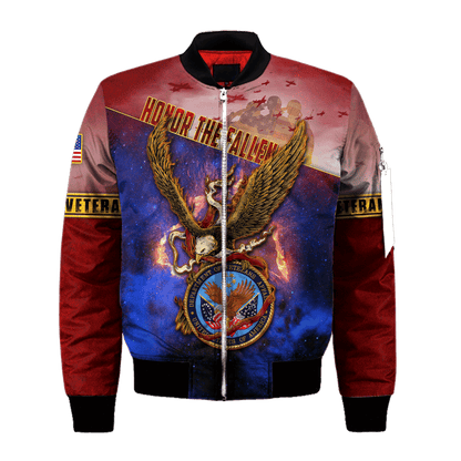 US Veteran - Flying Eagle Honor The Fallen Unisex Shirts TT300901-VET , Gifts for veterans