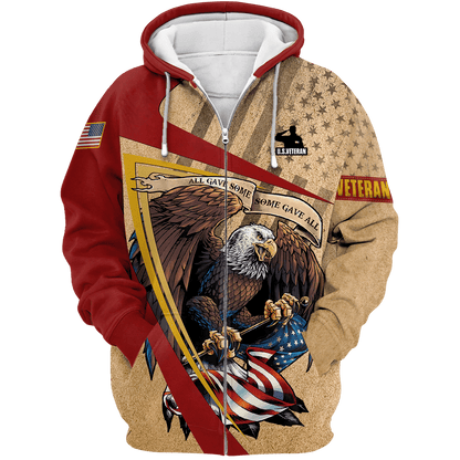 US Veteran - All Gave Some Some Gave All Unisex Shirts MON03102201-VET , Gifts for veterans