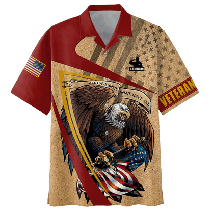 US Veteran - All Gave Some Some Gave All Unisex Shirts MON03102201-VET , Gifts for veterans
