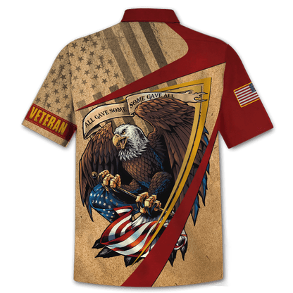 US Veteran - All Gave Some Some Gave All Unisex Shirts MON03102201-VET , Gifts for veterans