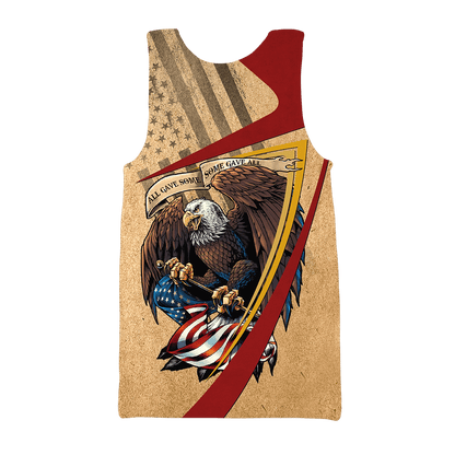 US Veteran - All Gave Some Some Gave All Unisex Shirts MON03102201-VET , Gifts for veterans