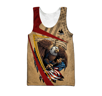 US Veteran - All Gave Some Some Gave All Unisex Shirts MON03102201-VET , Gifts for veterans