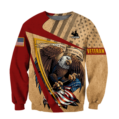 US Veteran - All Gave Some Some Gave All Unisex Shirts MON03102201-VET , Gifts for veterans