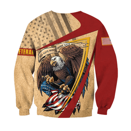 US Veteran - All Gave Some Some Gave All Unisex Shirts MON03102201-VET , Gifts for veterans