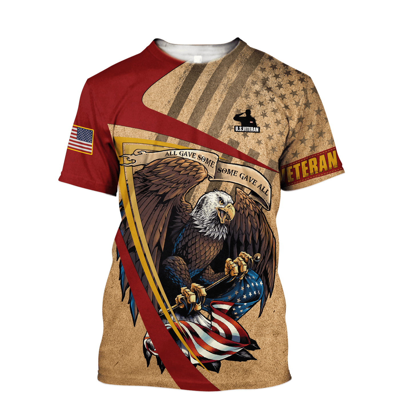 US Veteran - All Gave Some Some Gave All Unisex Shirts MON03102201-VET , Gifts for veterans