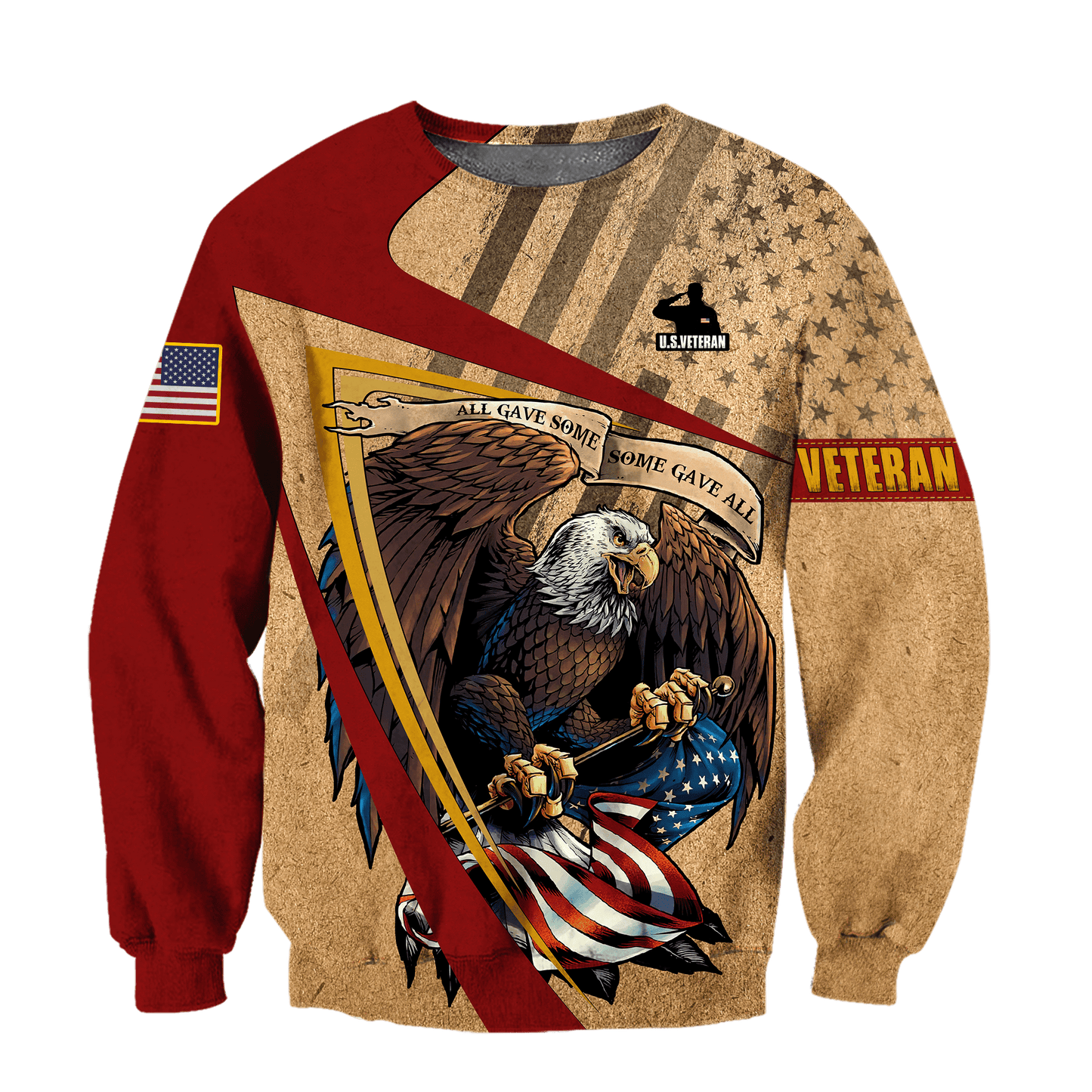 US Veteran - All Gave Some Some Gave All Unisex Shirts MON03102201-VET , Gifts for veterans