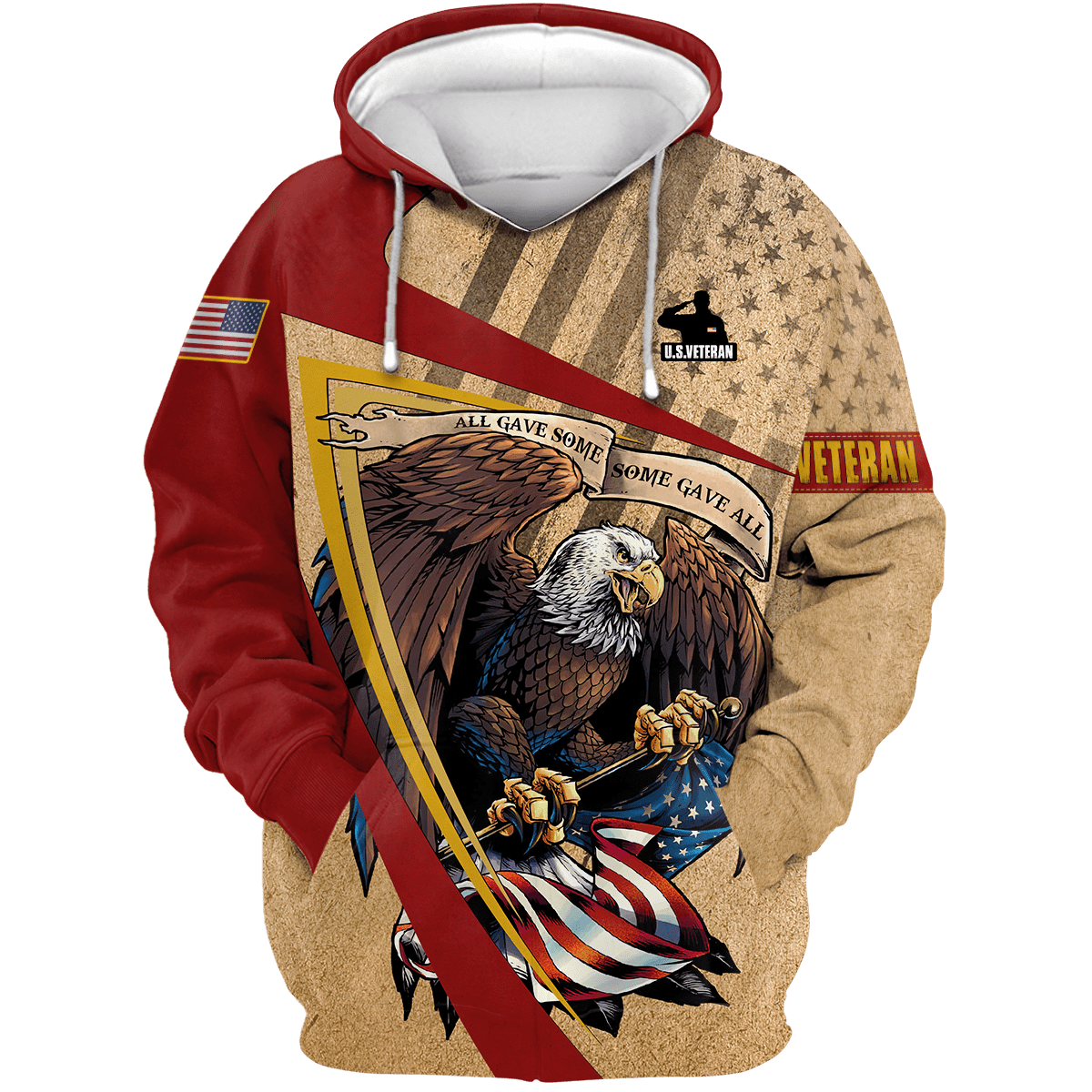 US Veteran - All Gave Some Some Gave All Unisex Shirts MON03102201-VET , Gifts for veterans