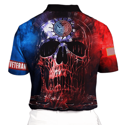 US Veteran - Skull Unisex Shirts MON04102201-VET , Gifts for veterans